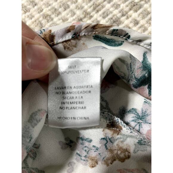 Akira Chicago Red Label Womens S Floral Sleeveless Flowy Tank Top - Picture 7 of 8